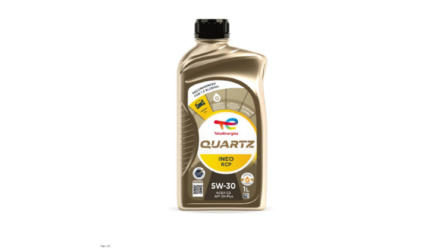 Olio-Lubrificante Total 5w30 Quartz Ineo RCP Lt.1